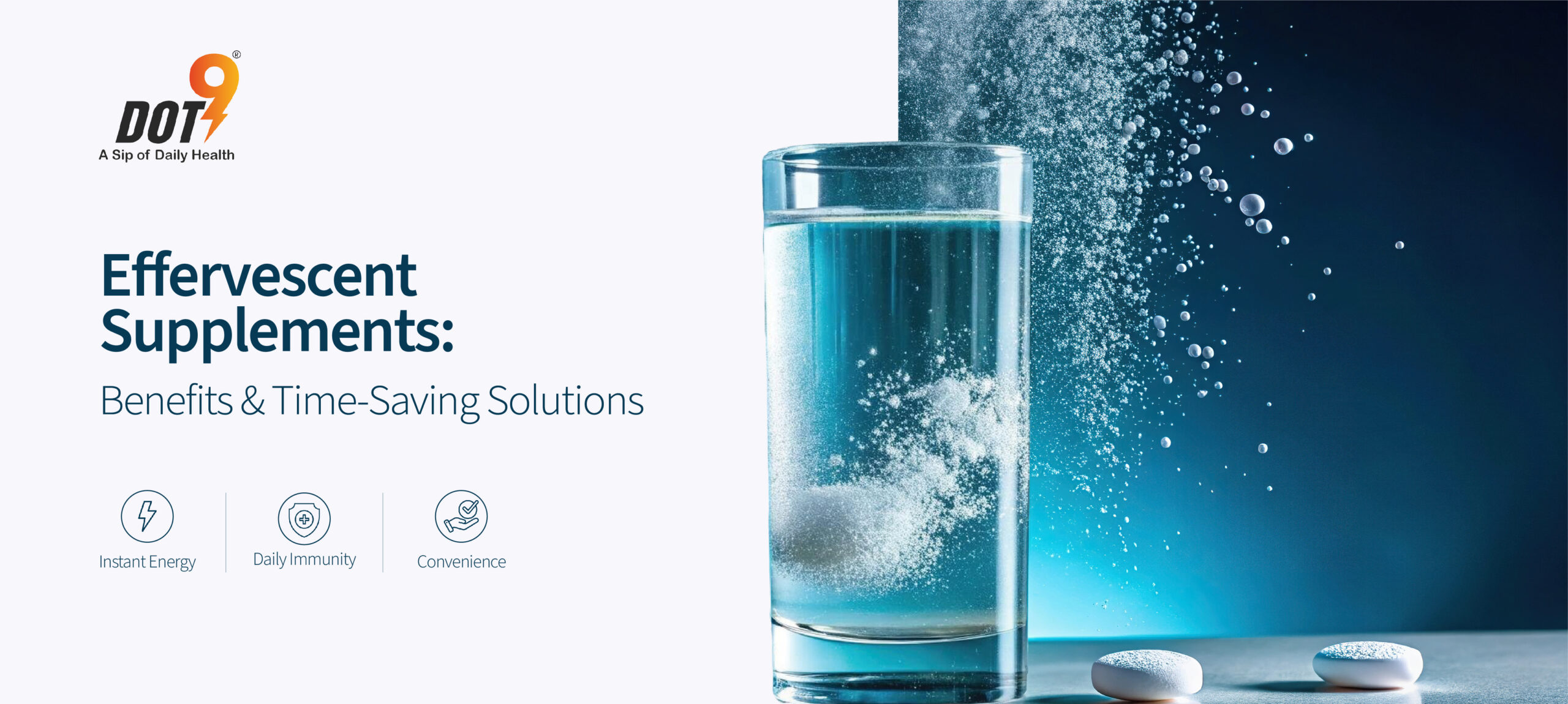 How Effervescent Supplements Make Staying Healthy Easier